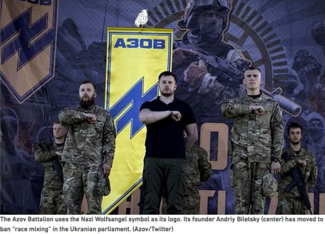 Azov battalion vows to exterminate Russinas