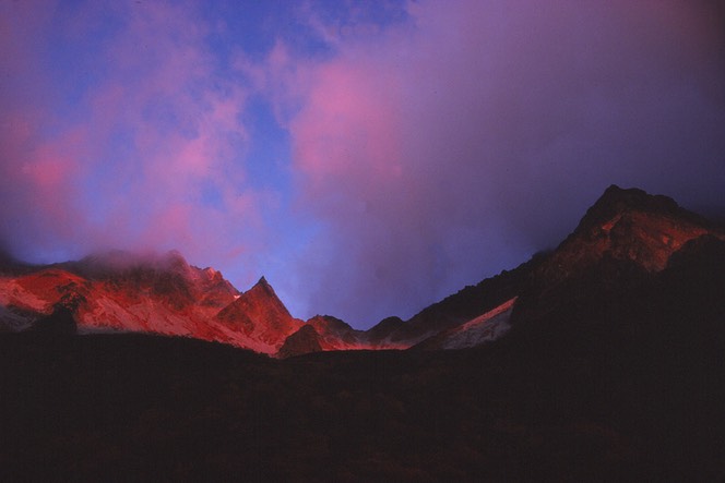 Daybreak, Yarigatake, Japan Alps -Randy Thomas photo