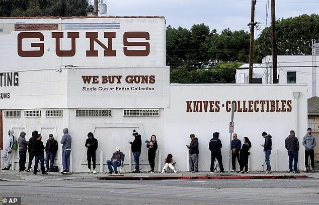 Gun store in Cuver City, CA -AP