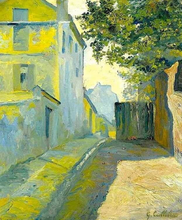 Gustave Caillebotte Rue Mont-Cenis, Montmartre 1880
