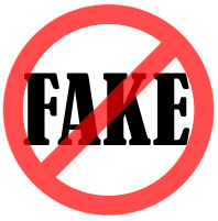 No Fake logo