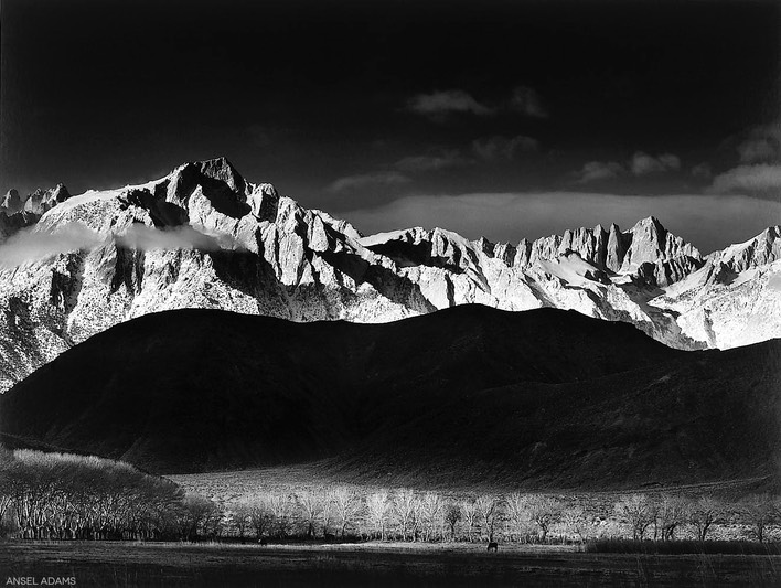 Tonal composition by pianist-photographer, Ansel Adams