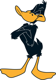  Daffy Duck has had enough