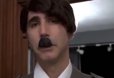 Justin Trudeau no longer pretending to be Hitler -YouTube