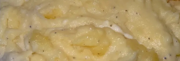 Really gross mashed potatoes 